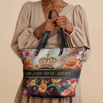 "Naija Royale" Leather Tote Bag