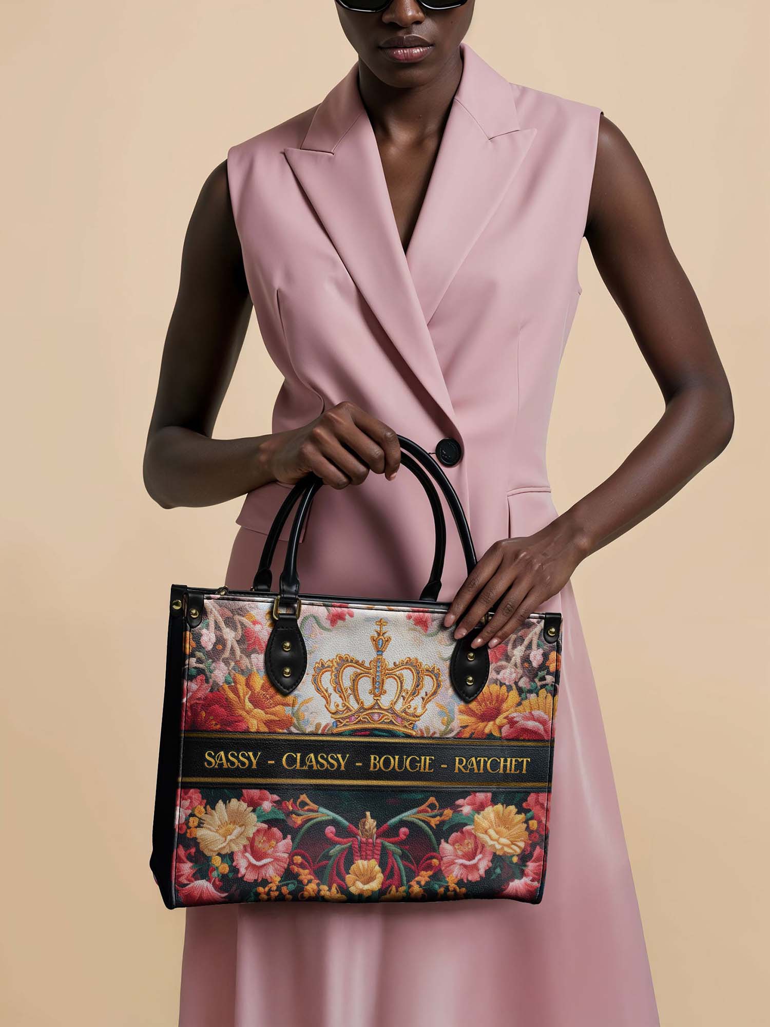 "Naija Royale" Leather Handbag