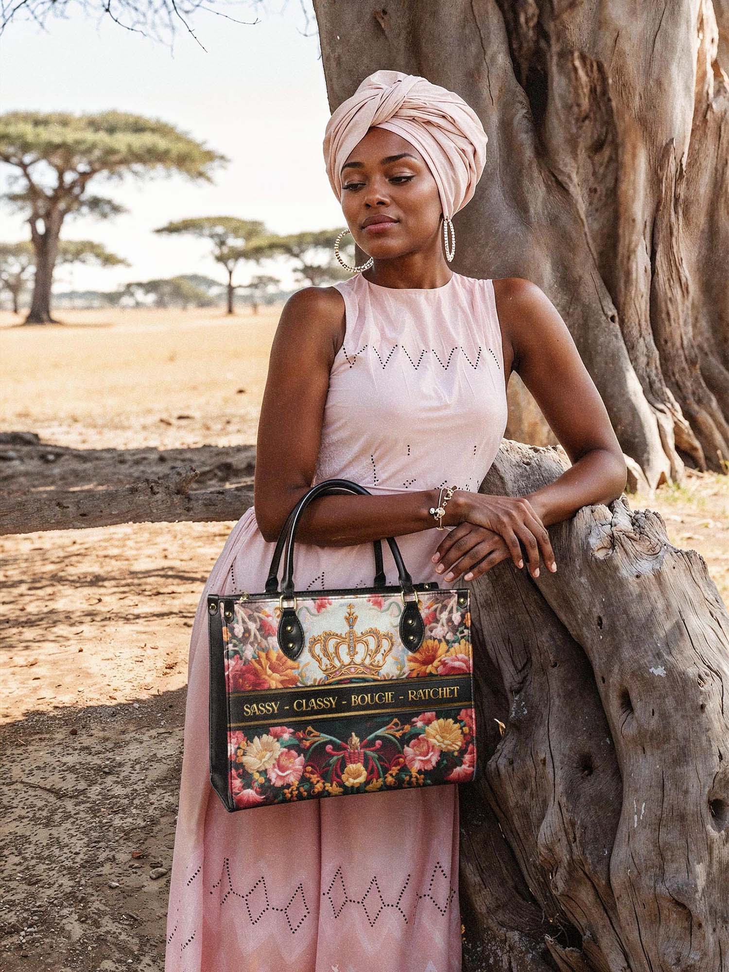 "Naija Royale" Leather Handbag