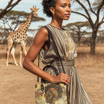 "Njia" Small Leather Handbag