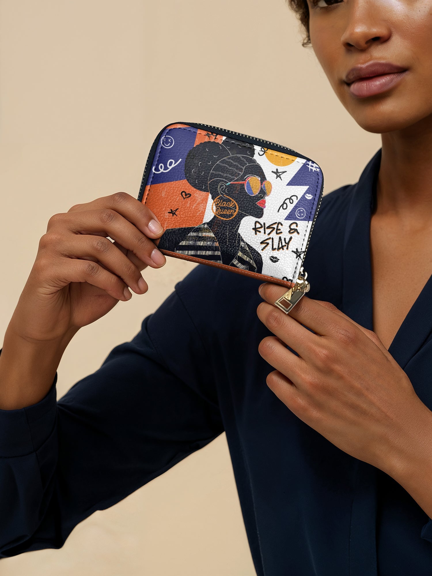 "Sanaa" Salt Pop Mini Wallet