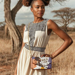 "Sanaa" Salt Pop Envelope Chain Crossbody Bag