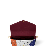 "Sanaa" Salt Pop Envelope Chain Crossbody Bag