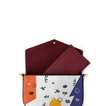 "Sanaa" Salt Pop Envelope Chain Crossbody Bag