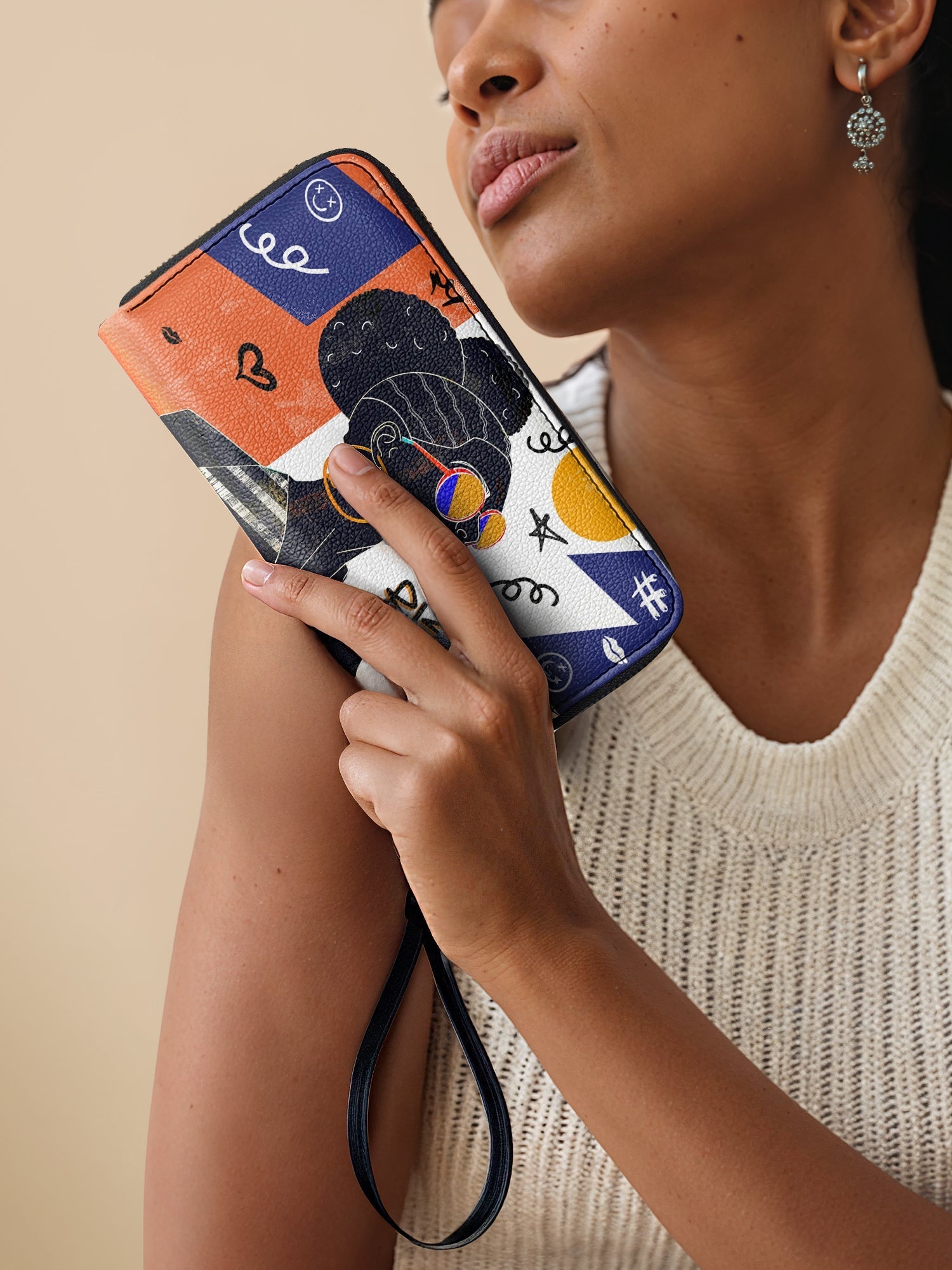 "Sanaa" Salt Pop Wallet