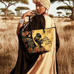 "Siyanda" Leather Tote Bag