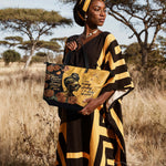 "Siyanda" Leather Tote Bag