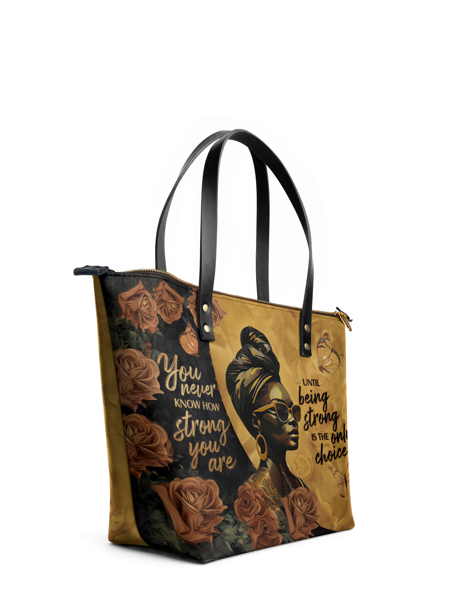 "Siyanda" Leather Tote Bag