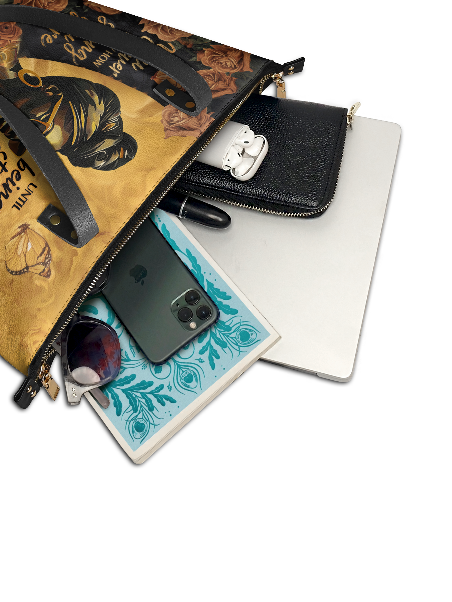 "Siyanda" Leather Tote Bag