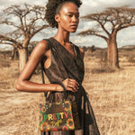 "Solya" Small Leather Handbag