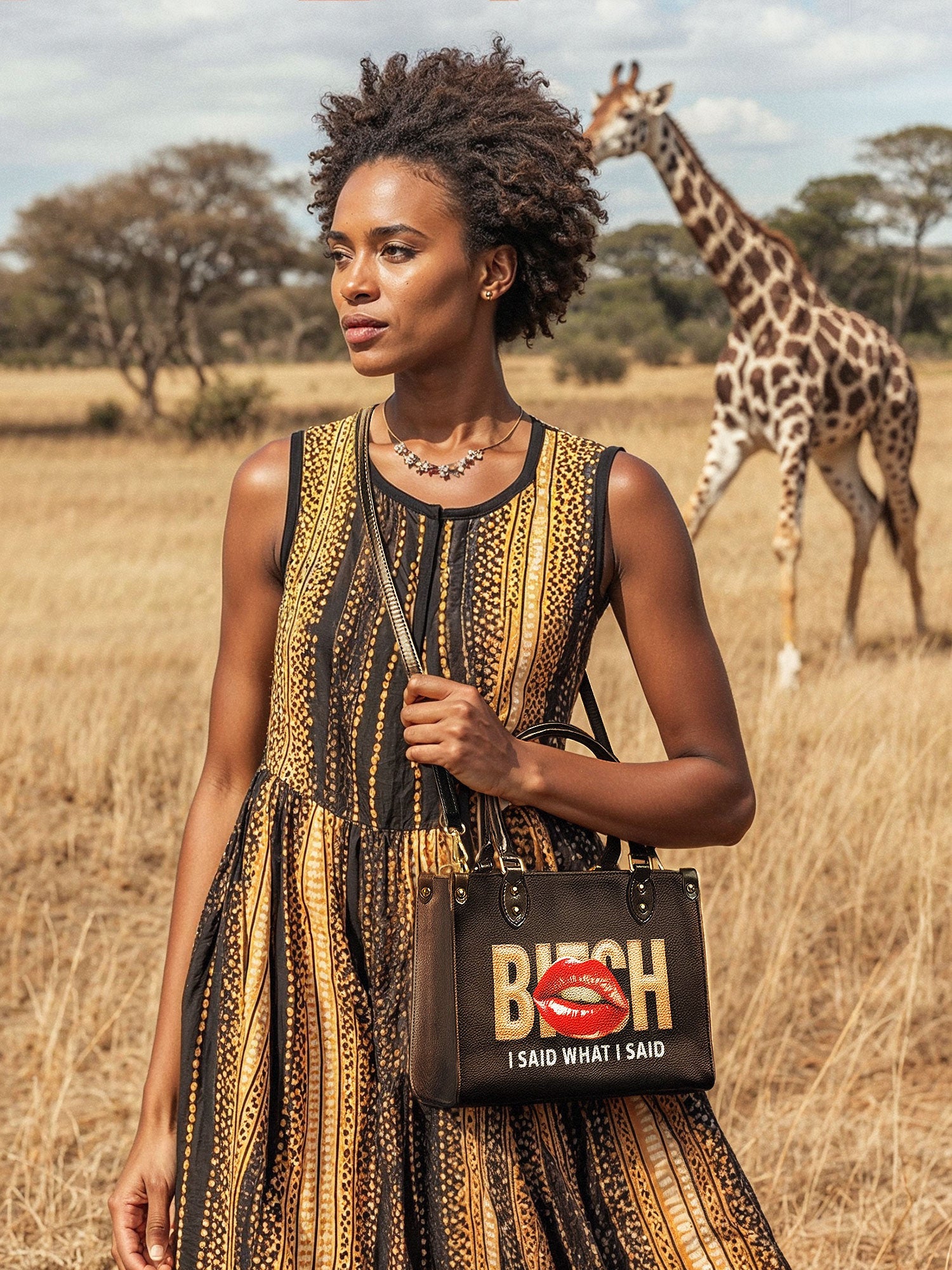 "Teyana" Small Leather Handbag