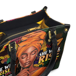 "Thundara" Small Leather Handbag