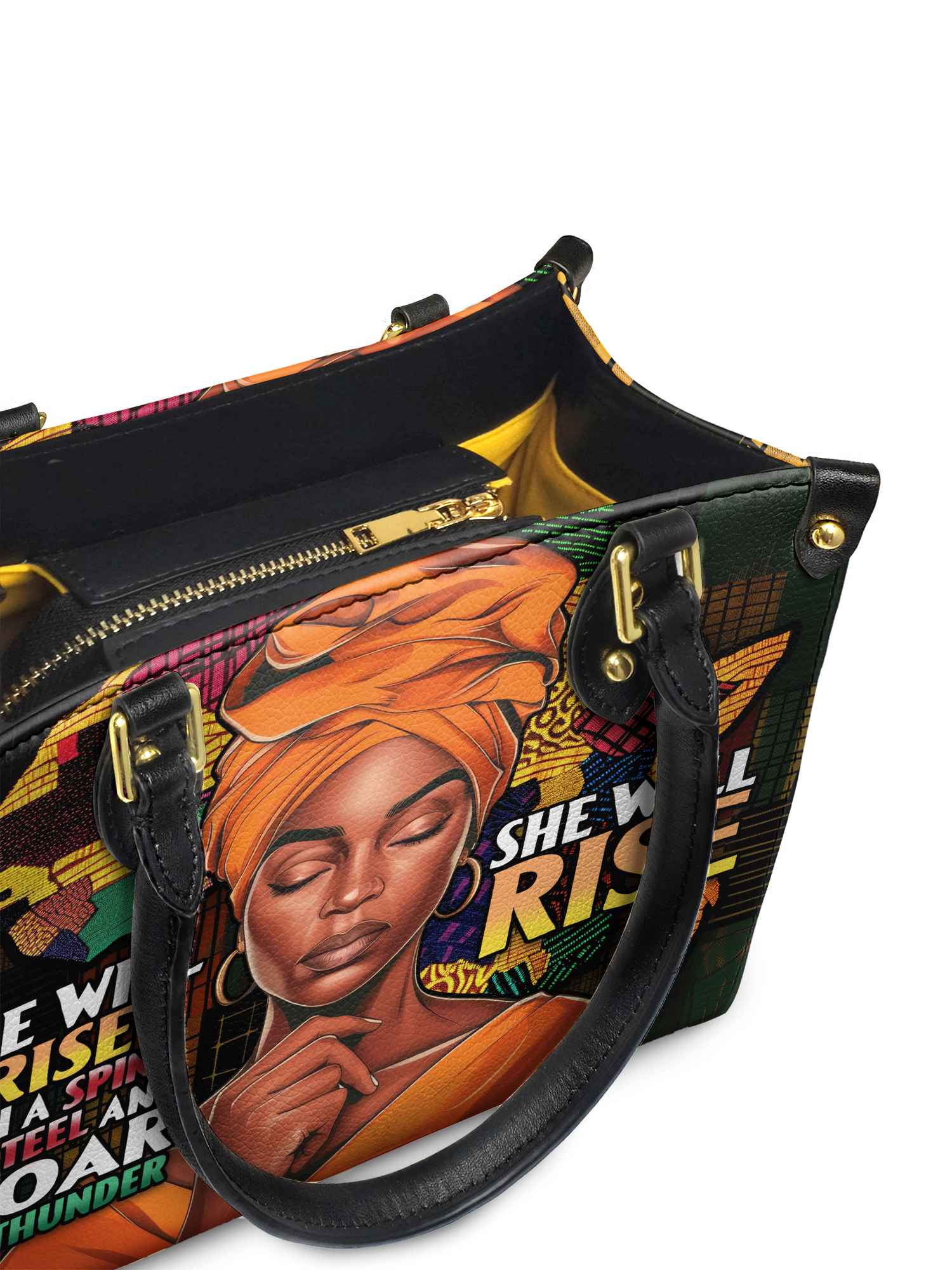 "Thundara" Small Leather Handbag