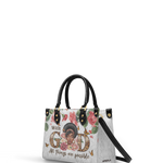 "Zanira" Small Leather Handbag