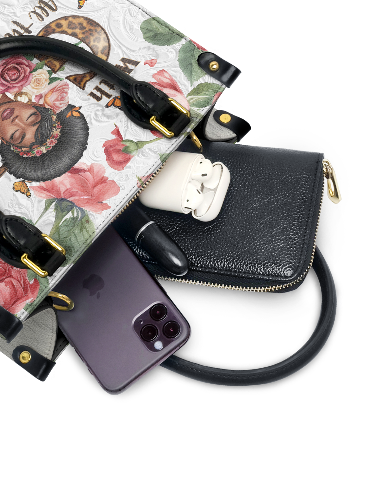 "Zanira" Small Leather Handbag