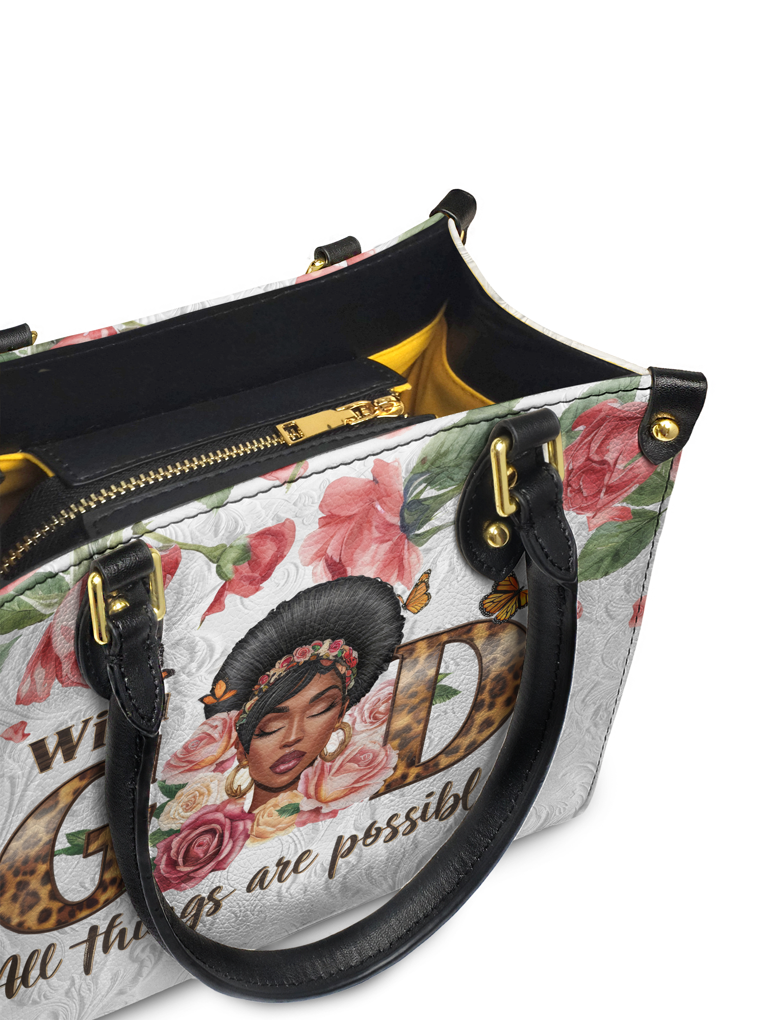 "Zanira" Small Leather Handbag