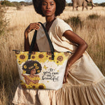 "Zuriya" Leather Tote Bag