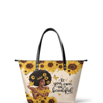 "Zuriya" Leather Tote Bag