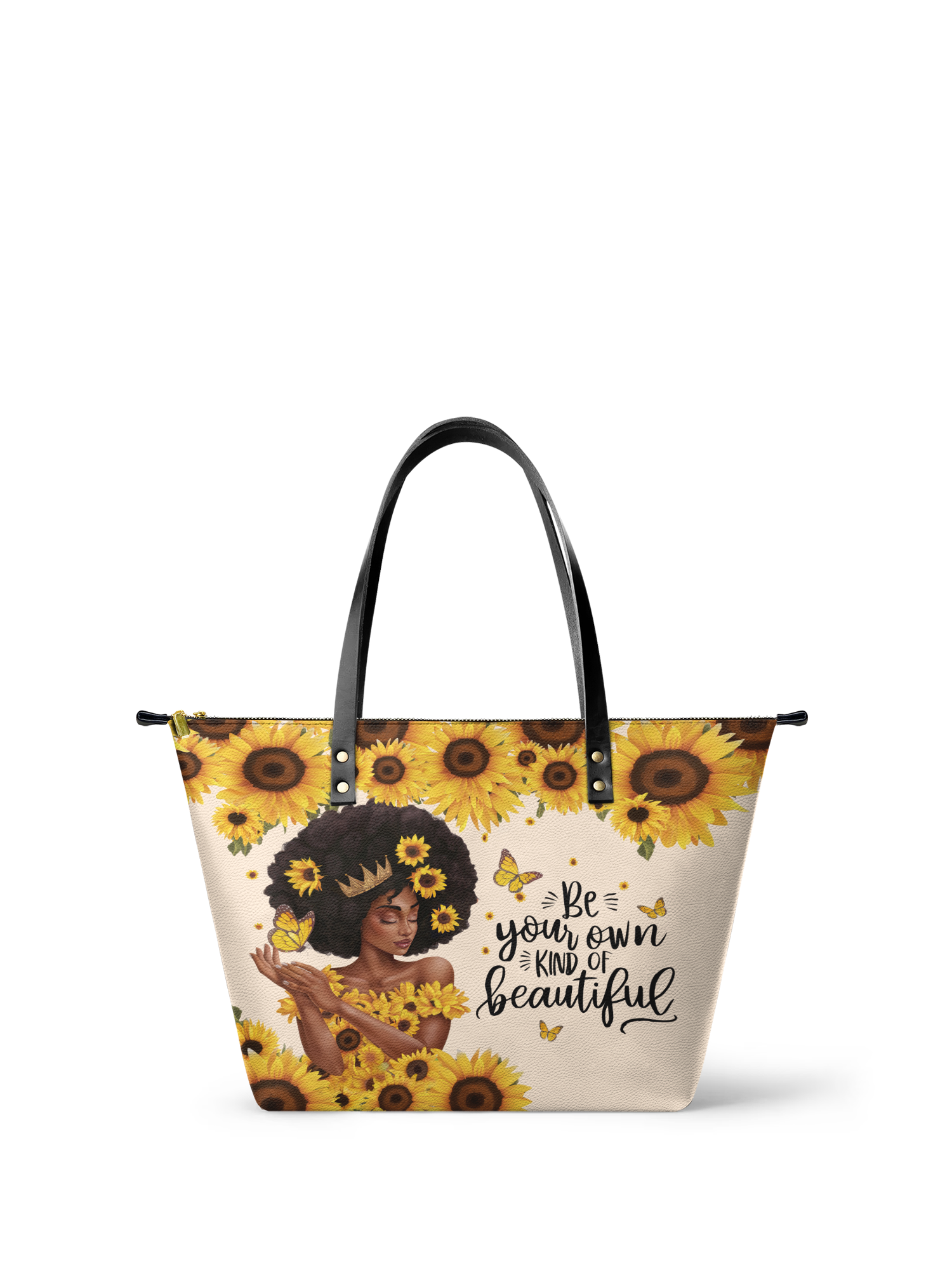 "Zuriya" Leather Tote Bag