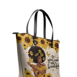 "Zuriya" Leather Tote Bag