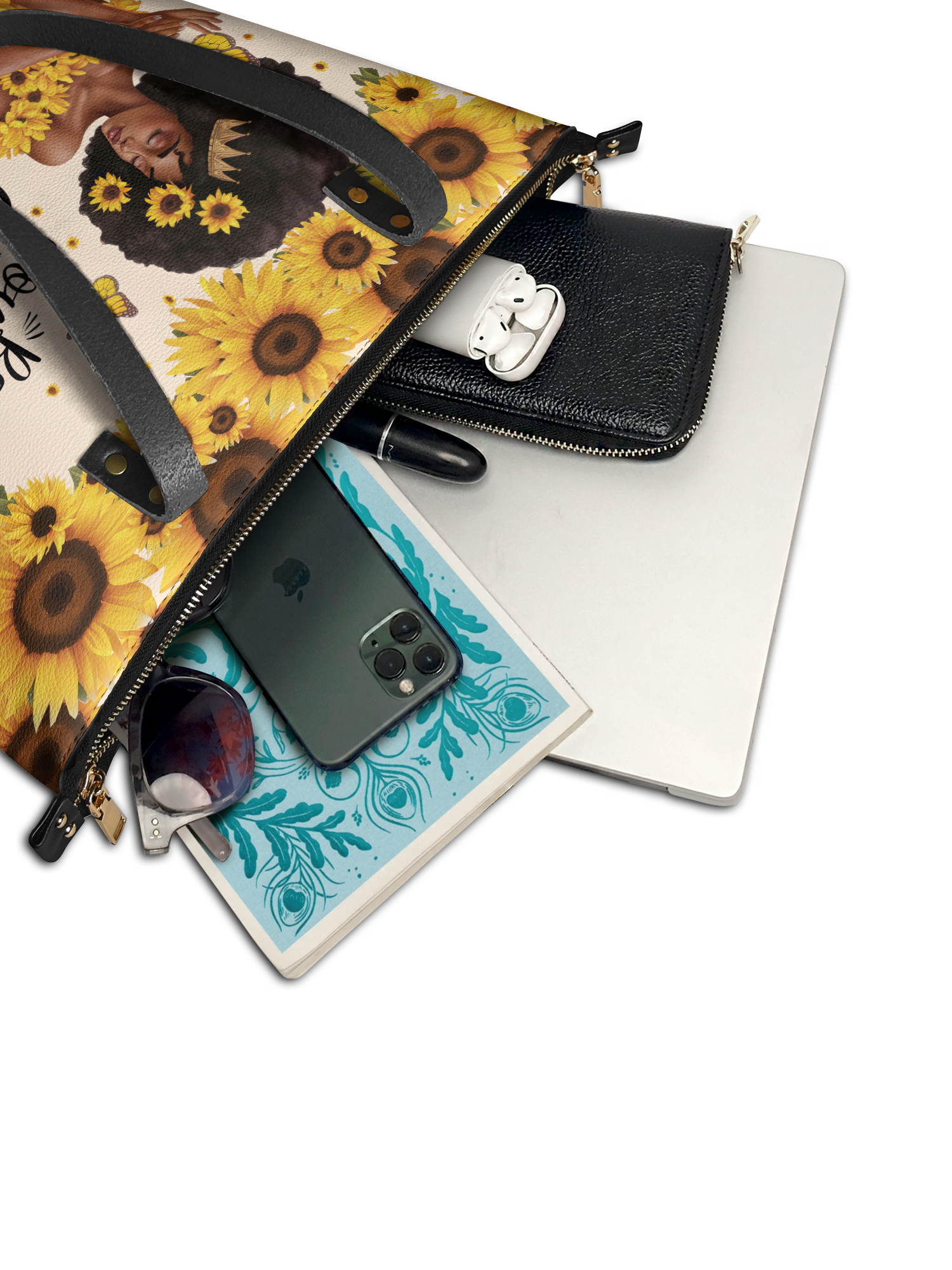 "Zuriya" Leather Tote Bag