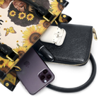 "Zuriya" Small Leather Handbag