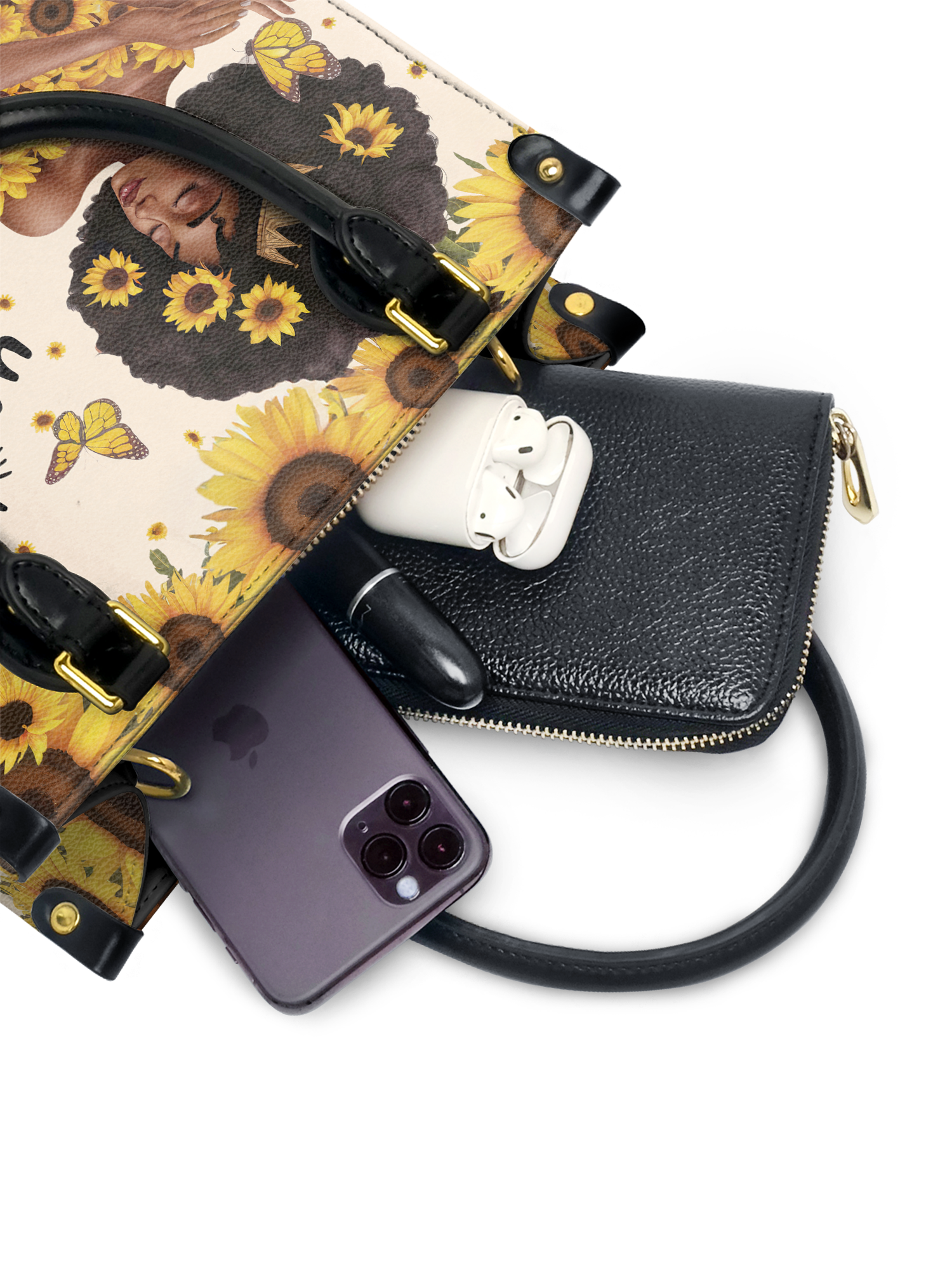 "Zuriya" Small Leather Handbag