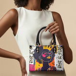 "Aina" Coconut White Small Leather Handbag
