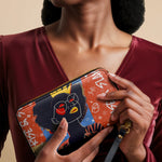 "Aina" Frosted Cherry Wallet