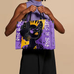 "Aina" Grape Soda Leather Handbag