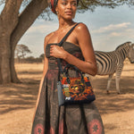 "Aseda" Small Leather Handbag