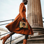 "Baldisa" Small Leather Handbag