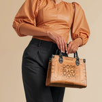 "Dope Black Mom" Small Leather Handbag