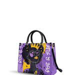 "Aina" Grape Soda Leather Handbag