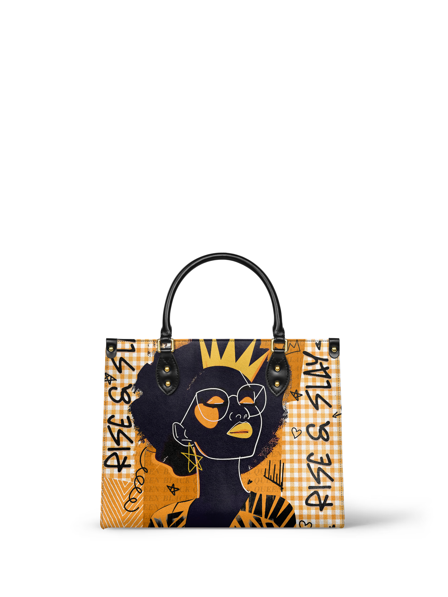 "Aina" Honeycomb Leather Handbag