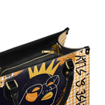 "Aina" Honeycomb Leather Handbag