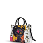 "Aina" Coconut White Leather Handbag