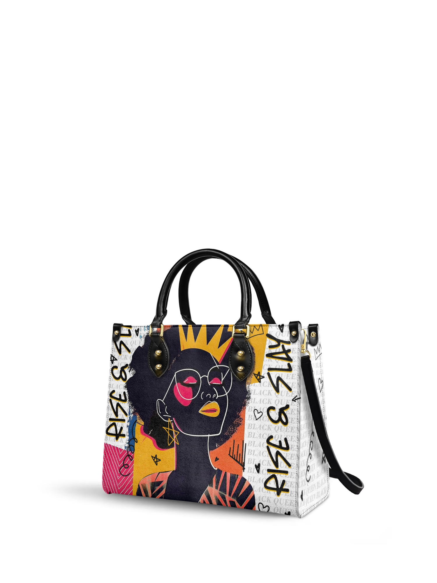 "Aina" Coconut White Leather Handbag
