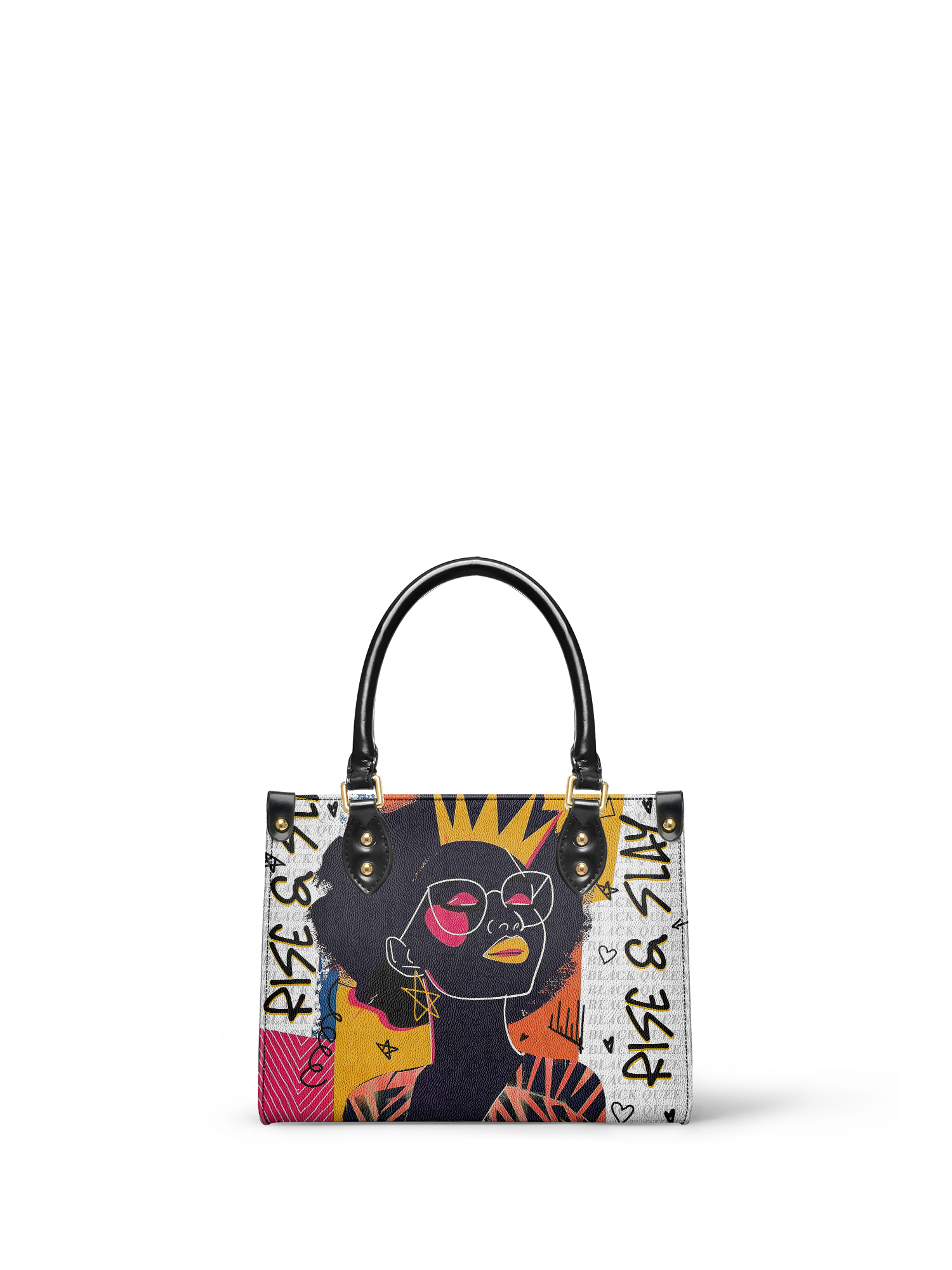 "Aina" Coconut White Small Leather Handbag