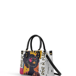 "Aina" Coconut White Small Leather Handbag