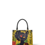 "Aina" Lemon Zest Small Leather Handbag