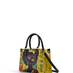 "Aina" Lemon Zest Small Leather Handbag