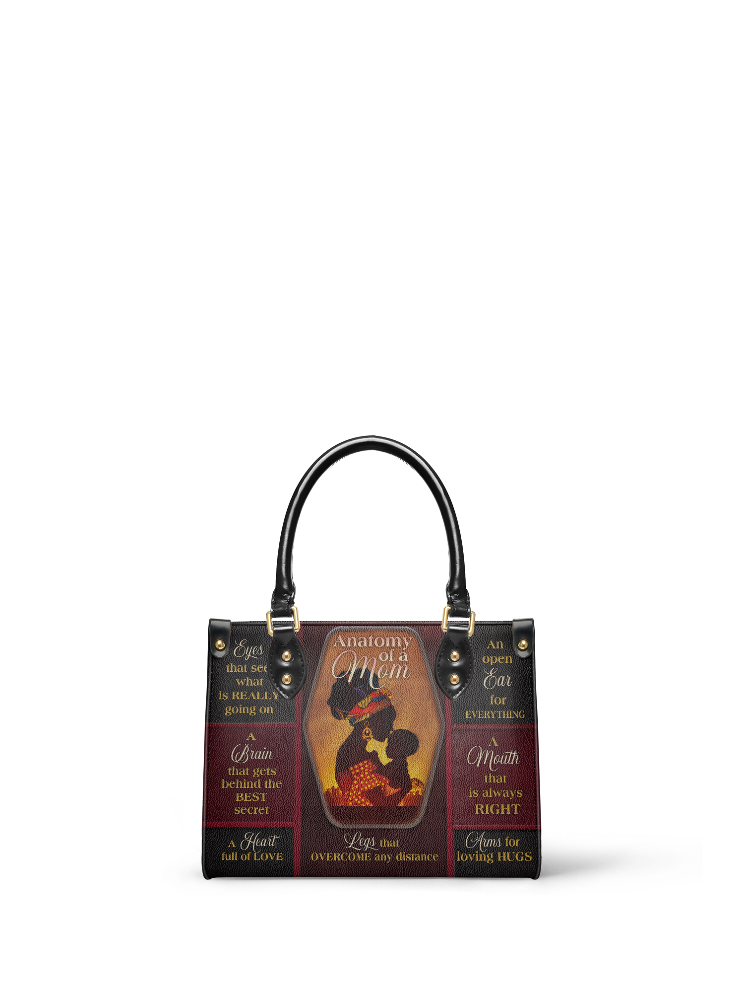 "Mamoya" Small Leather Handbag