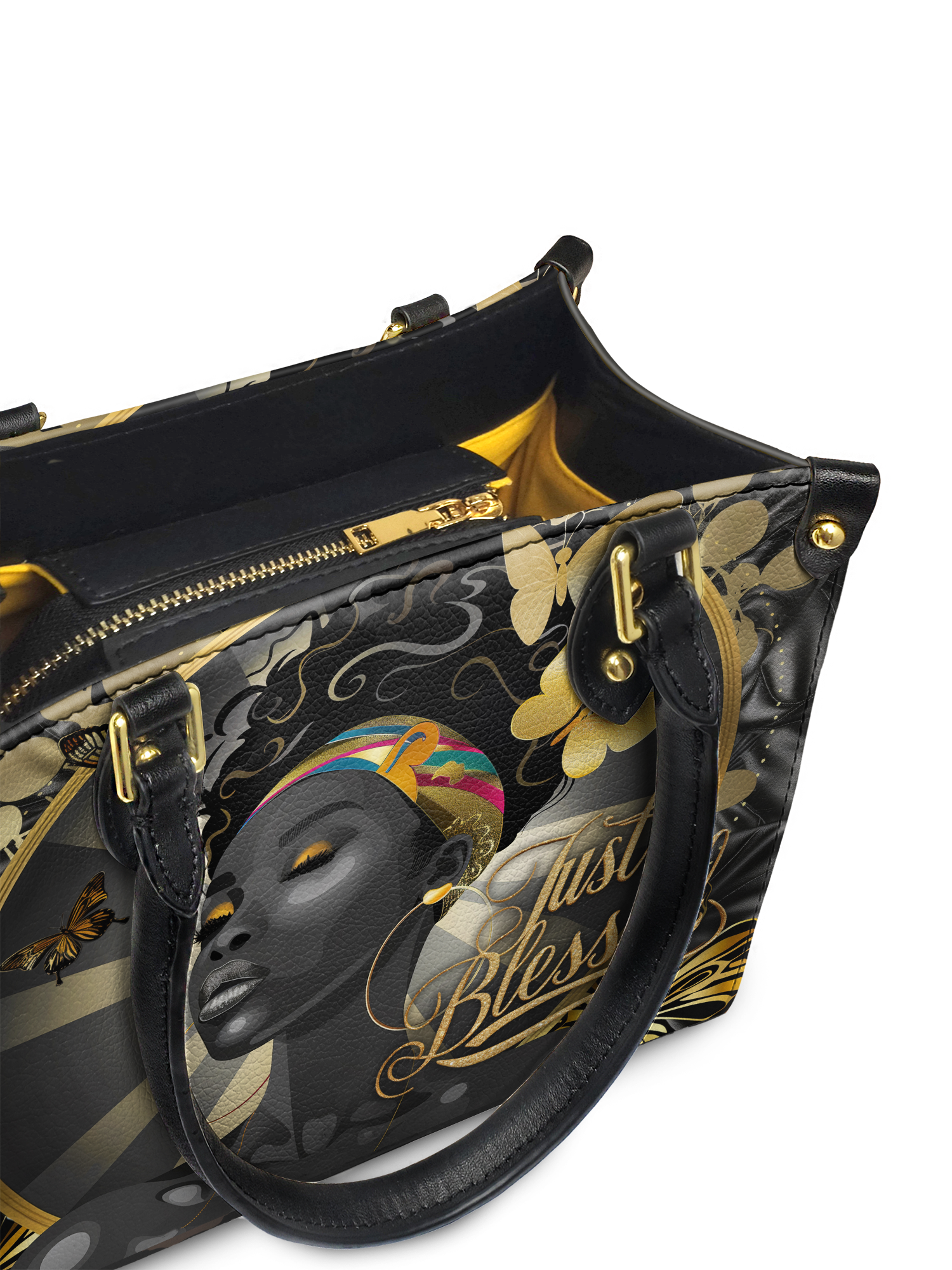 "Barakaya" Small Leather Handbag