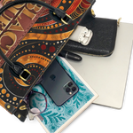 "Makeda" Leather Handbag