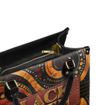 "Makeda" Leather Handbag