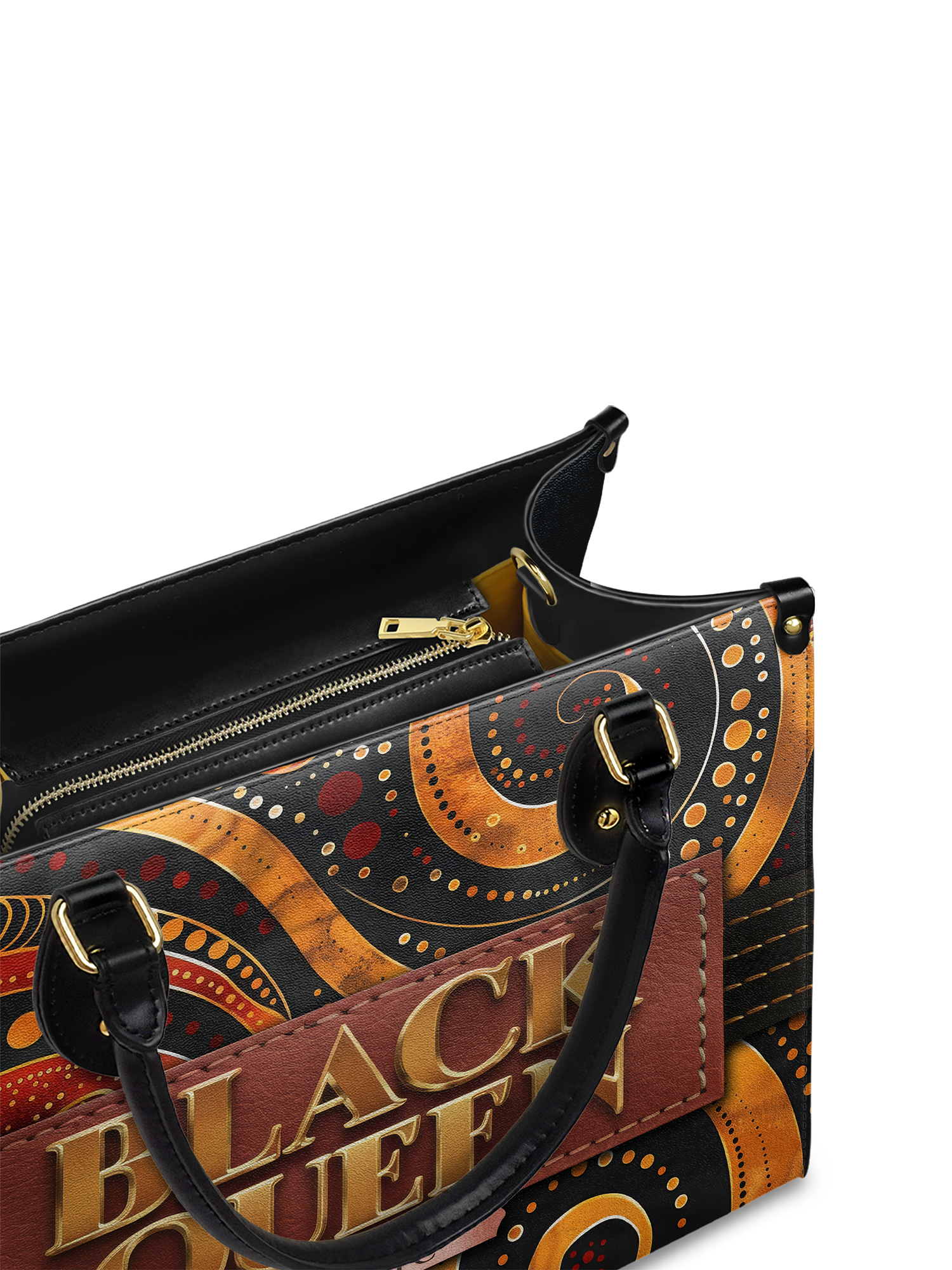 "Makeda" Leather Handbag