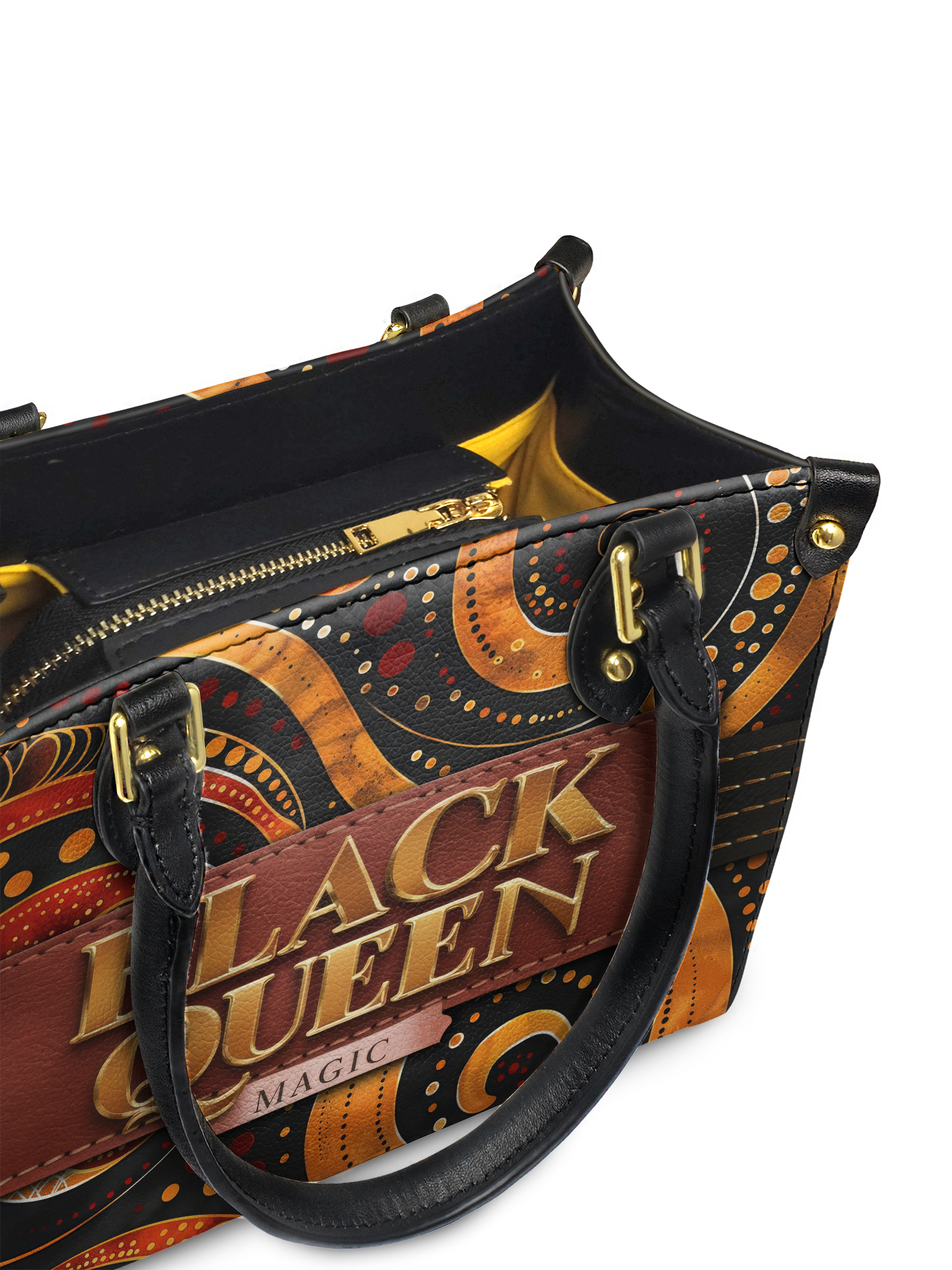 "Makeda" Small Leather Handbag