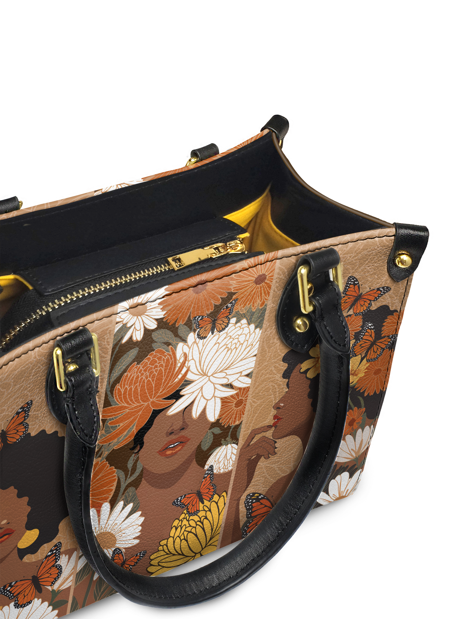 "Ayira" Small Leather Handbag