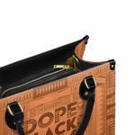 "Dope Black Mom" Leather Handbag